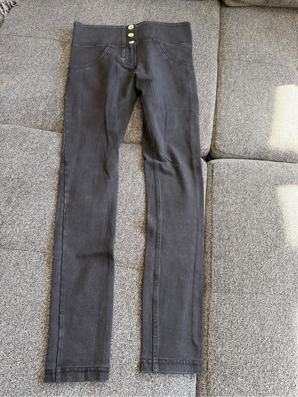 Freddy Black Women's High-Waist Slim Jeans